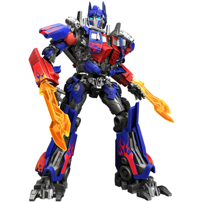 Blokees Figures - Transformers (Model Kit) 71157 - Classic Class(CC) 09-Movie 1 Optimus Prime (Luminous Eyes)