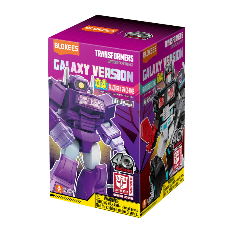 Blokees Figures - Transformers 71104-Galaxy Version 04 - Fractured Space-time