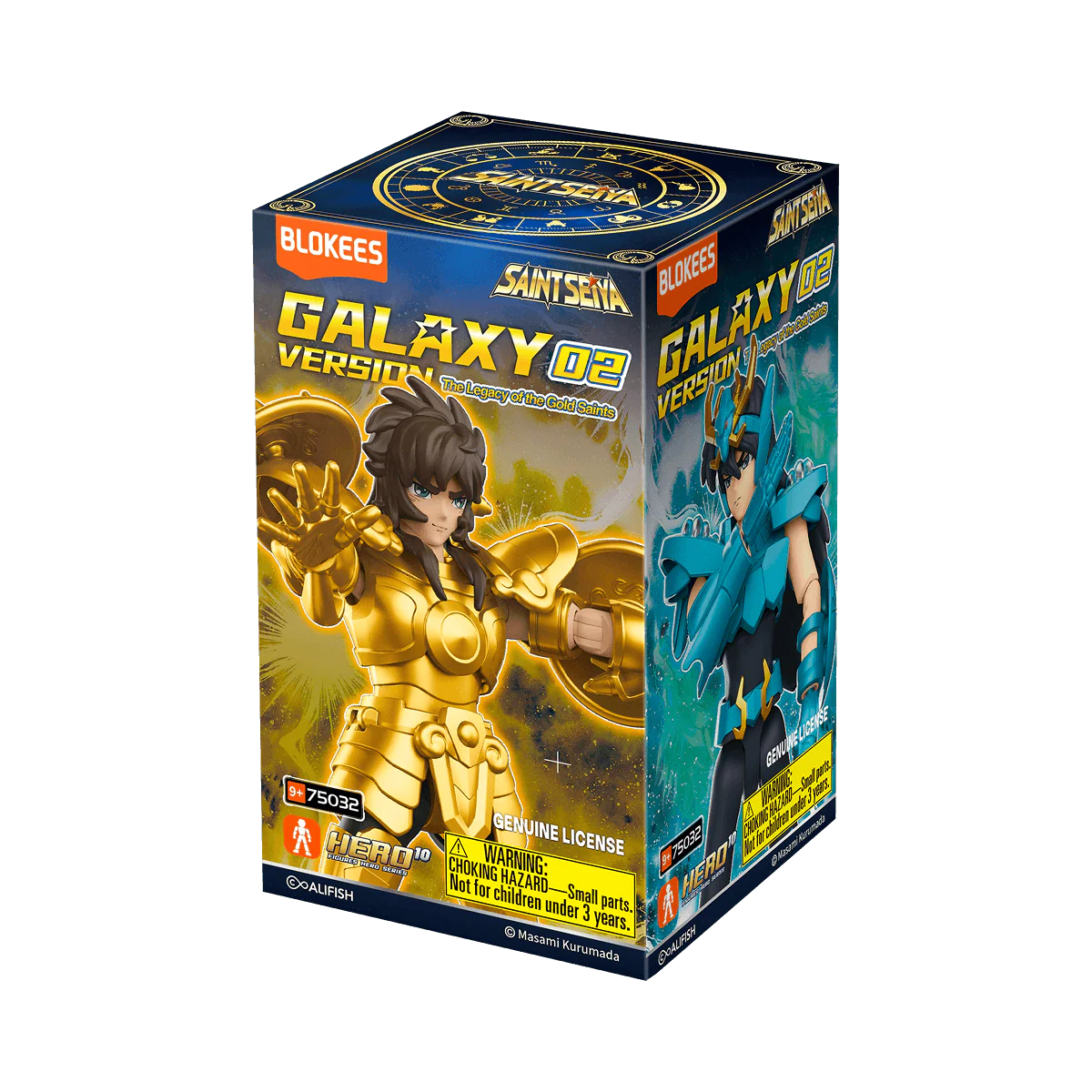 Blokees Figures Saint Seiya Galaxy Version 02 The Legacy of the Gold Saints