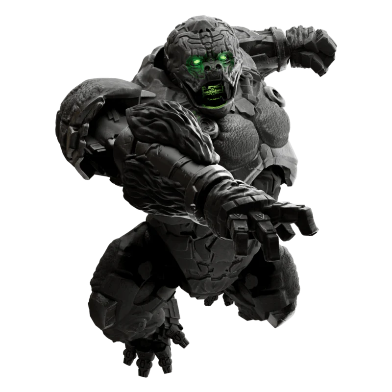 Blokees Figures - Transformers (Model Kit)  71144 - Classic Class(CC) 04 - Optimus Primal Beast  （Luminous Eyes）