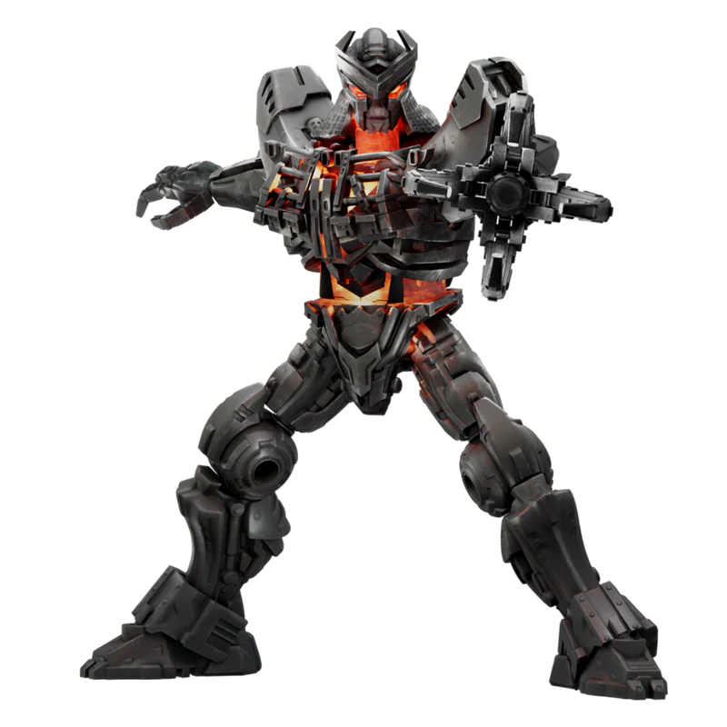 Blokees Figures - Transformers (Model Kit)  71143 - Classic Class(CC) 03 - Scourge (13cm) （Luminous Eyes & Chest）