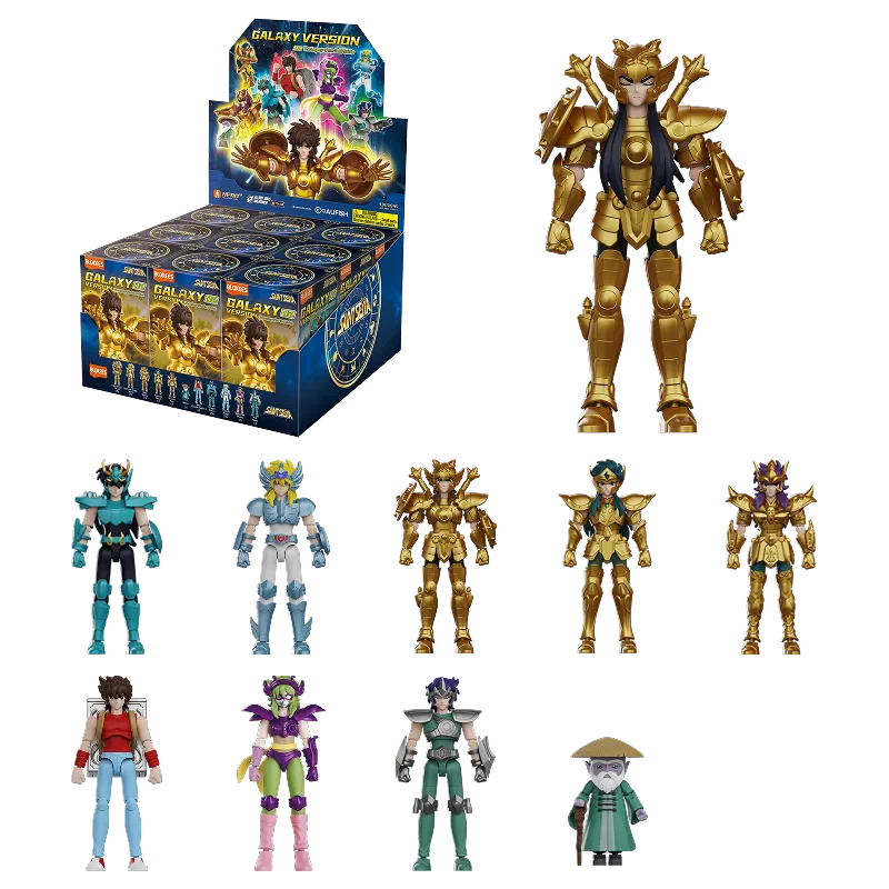 Blokees Figures Saint Seiya Galaxy Version 02 The Legacy of the Gold Saints