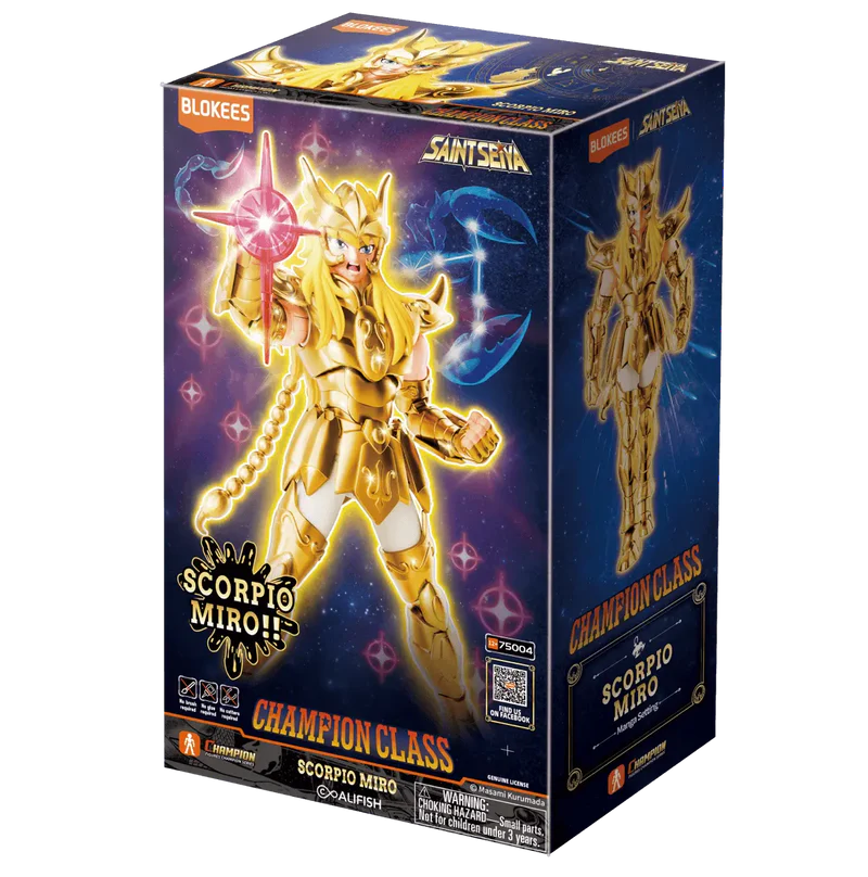 Blokees Figures Saint Seiya Champion Class 03 Scorpio Miro