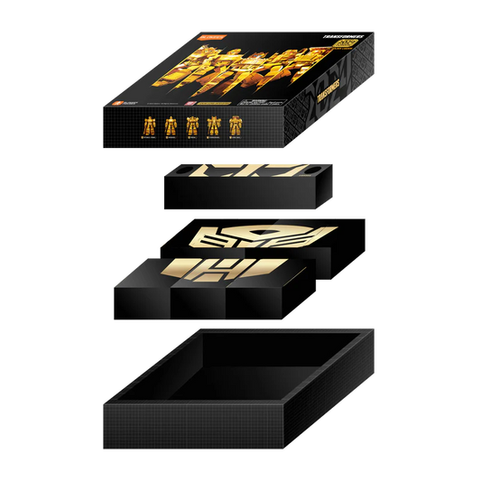 Blokees Figures -  Transformers  (Limited Model Kit)  71191-Transformers XV01 The Golden Lagoon 01 （Luminous Eyes）