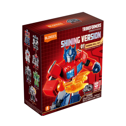 Blokees Figures - Transformers  （Luminous Eyes & Chest） 71121 - Shining Version(SV) 01- Shining attack