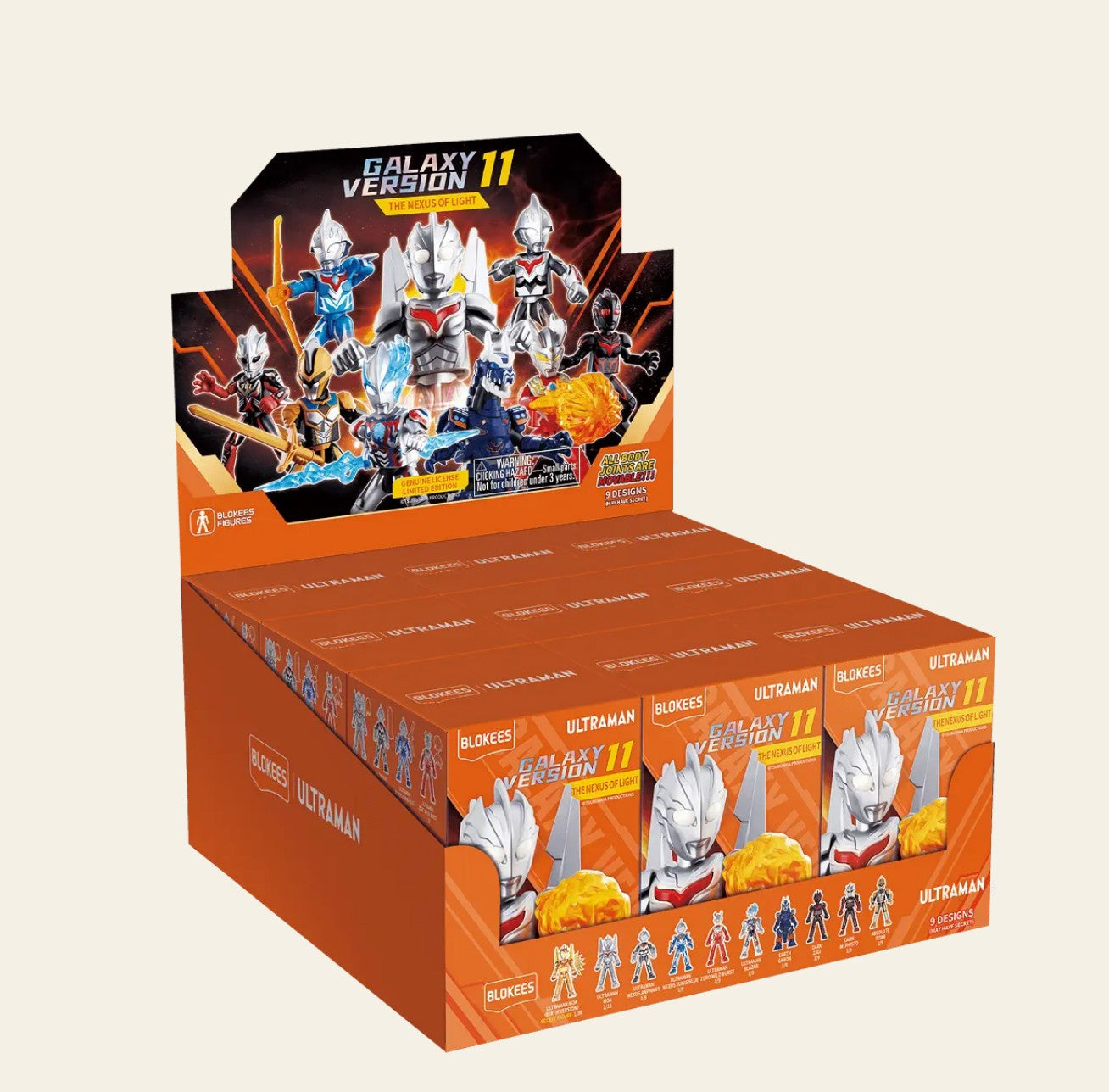 Blokees Figures Ultraman 73111 Galaxy Version 11 The nexus of light