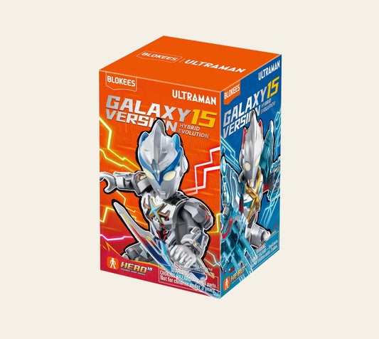 Blokees Figures Ultraman 73115 Galaxy Version 15 Hybrid Evolution