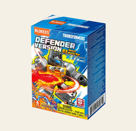 Blokees Transformers Defender Version 03 Heavy Metal War