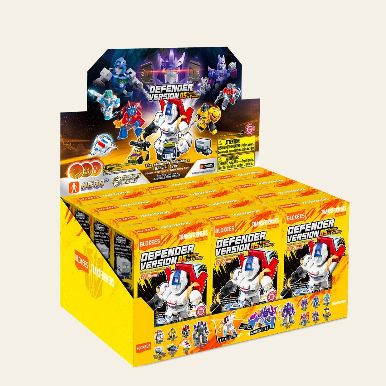 Blokees Transformers Defender Version 05 Traitor to Tyranny