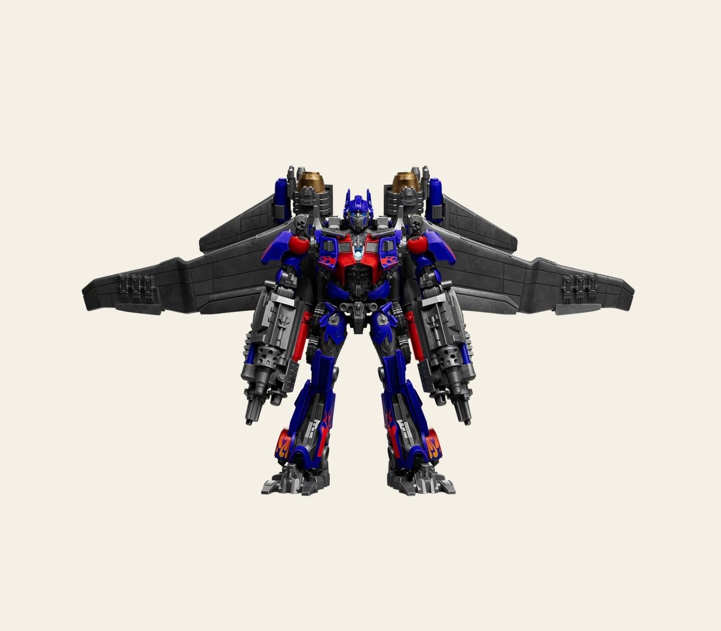 Blokees Figures Transformers 71187 Classic Class 21 DOTM  Optimus Prime Jet Wing (Model Kit-Luminous Eyes）