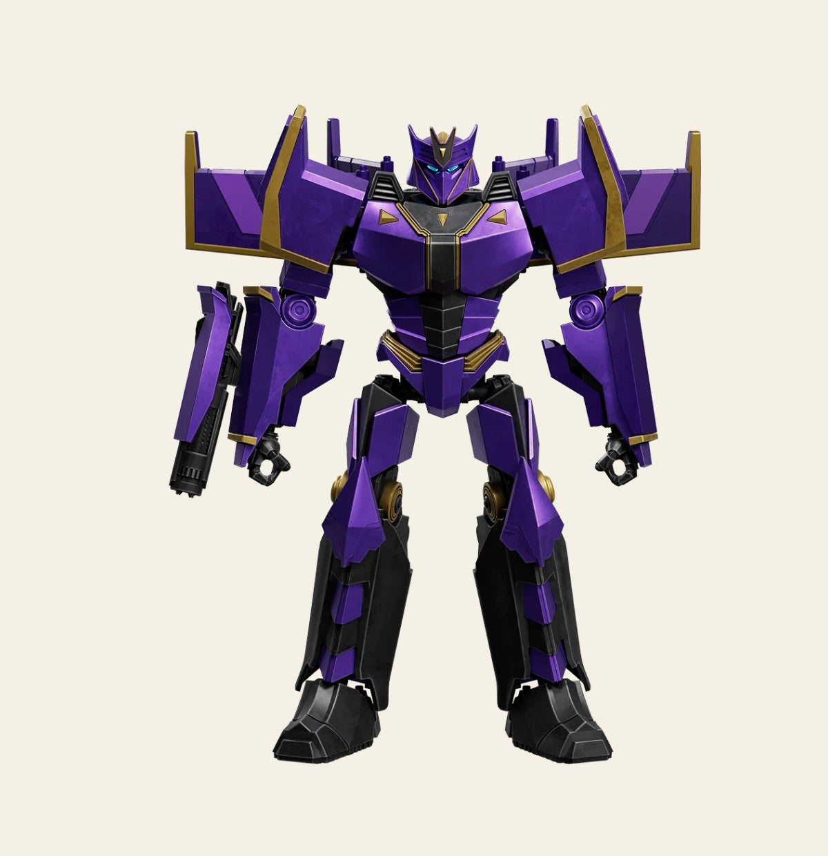 Blokees Figures Transformers 71186 Classic Class 20 ONE Megatronus (Model Kit-Luminous Eyes）