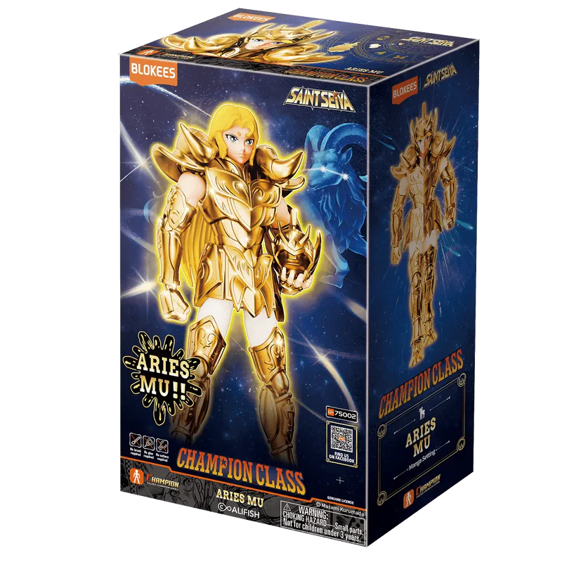 Blokees Figures Saint Seiya Champion Class 01 Aries Mu