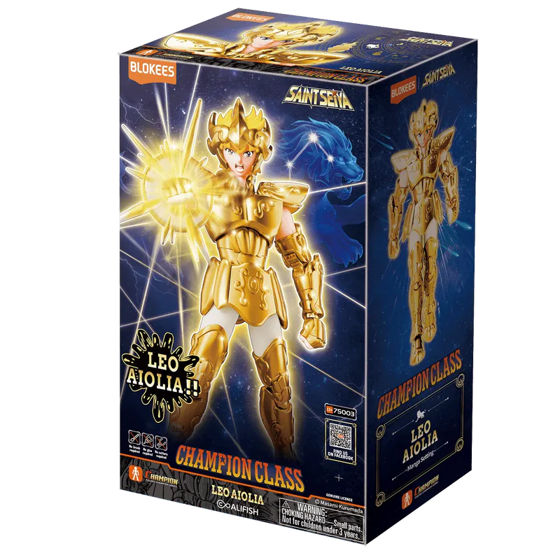 Blokees Figures Saint Seiya Champion Class 02 Leo Aiolia
